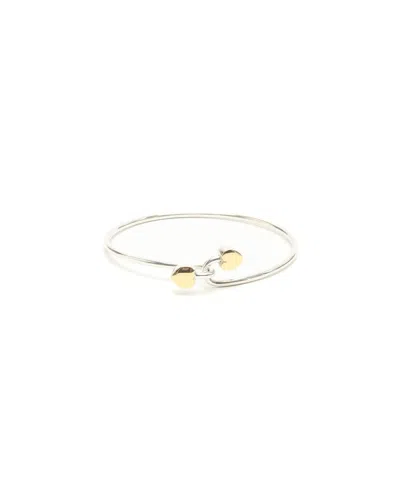 Tiffany & Co Double Heart Bracelet In White