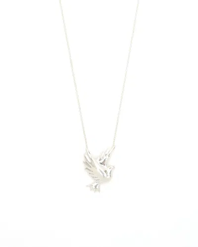 Tiffany & Co Dove Silver Necklace