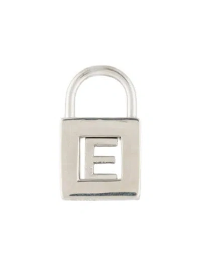 Pre-owned Tiffany & Co 'e' Lock Charm Pendant In Multi