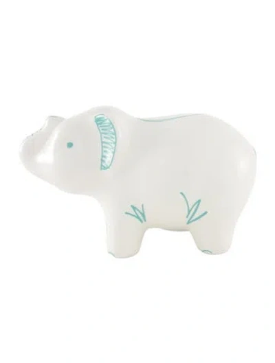 Pre-owned Tiffany & Co Elephant Coin Bank In Multi