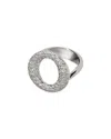 Tiffany & Co . Elsa Peretti 18k 1.60 Ct. Tw. Diamond Ring (authentic Pre-loved) In Metallic
