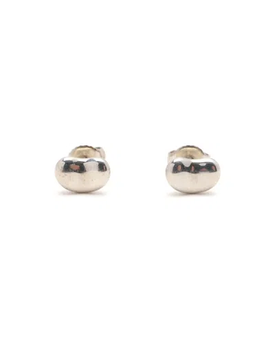 Tiffany & Co Elsa Peretti Bean Earrings In Metallic