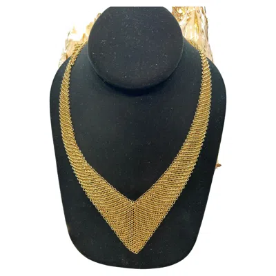 Pre-owned Tiffany & Co . Elsa Peretti Bib Scarf Necklace In Multi