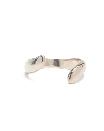 Pre-owned Tiffany & Co Elsa Peretti Cuff Bracelet In Silver