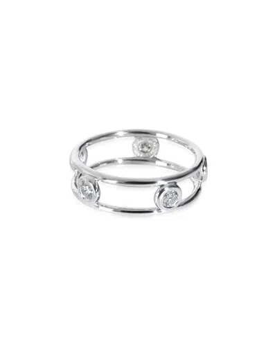 TIFFANY & CO TIFFANY & CO. ELSA PERETTI DIAMOND BY THE YARD PLATINUM 0.50 CT. TW. DIAMOND RING (AUTHENTIC PRE-LOV