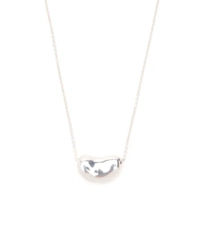 Tiffany & Co Elsa Peretti Large Bean Necklace In Metallic