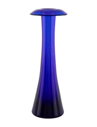 Pre-owned Tiffany & Co Elsa Peretti Seguso Cobalt Vase In Blue