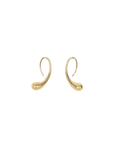 Tiffany & Co Elsa Peretti Teardrop Earrings In Gold