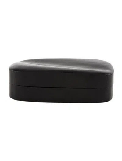 Pre-owned Tiffany & Co Elsa Peretti Wave Jewelry Box In Black