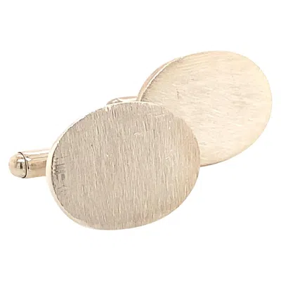 Pre-owned Tiffany & Co . Estate Cufflinks Sterling Silver 925 15.3 Grams In Multi