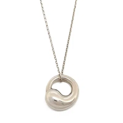 Pre-owned Tiffany & Co Eternal Circle 925 Necklace () In Silver