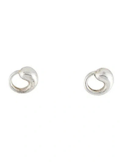 Pre-owned Tiffany & Co Eternal Circle Stud Earrings In Multi