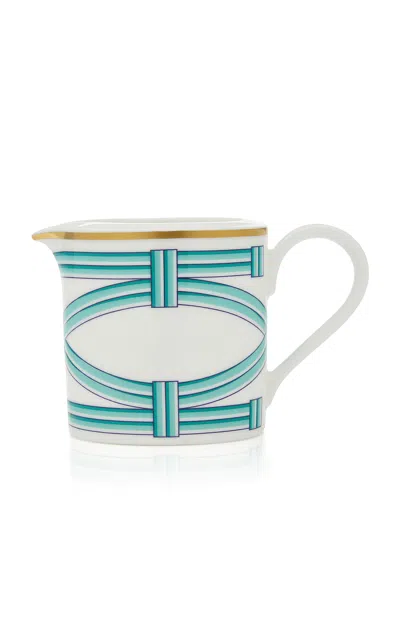 Tiffany & Co . - Exclusive Tiffany Blue Link Creamer - Blue