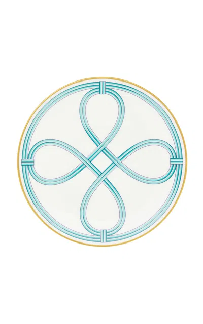 Tiffany & Co . - Exclusive Tiffany Blue Link Dessert Plate - Blue