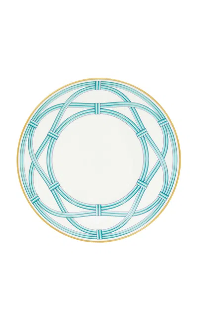 Tiffany & Co . - Exclusive Tiffany Blue Link Dinner Bowl - Blue