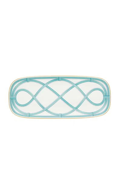 Tiffany & Co . - Exclusive Tiffany Blue Link Serving Platter - Blue