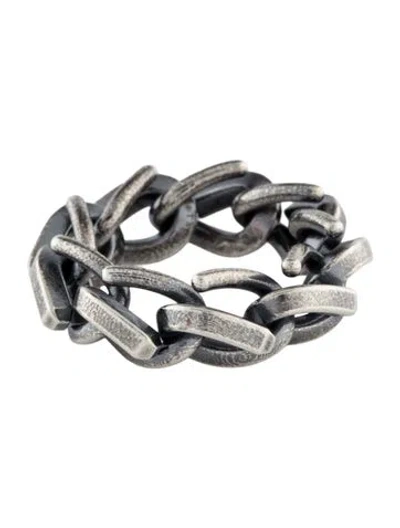 Pre-owned Tiffany & Co Forge Link Ring In Multi
