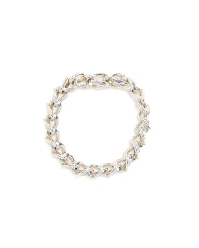 Tiffany & Co Forge Medium Link Bracelet In Gray