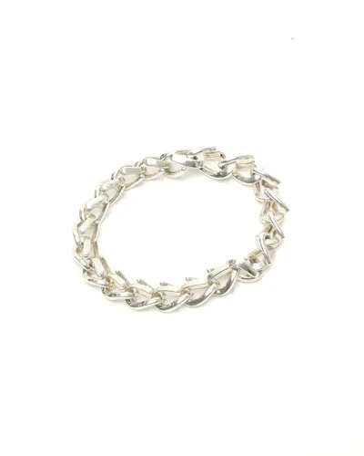Tiffany & Co Forge Medium Link Bracelet In White