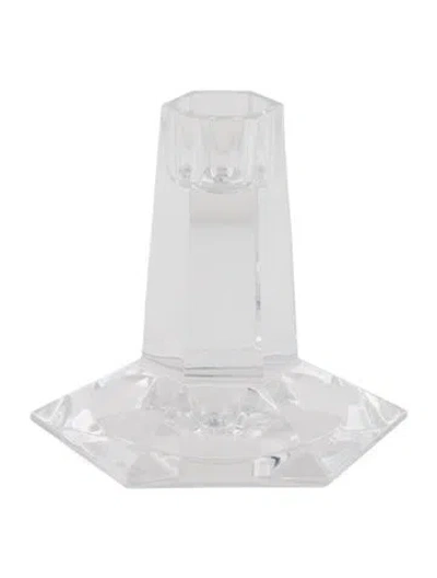 Pre-owned Tiffany & Co Frank Lloyd Wright Candleholder In Transparent