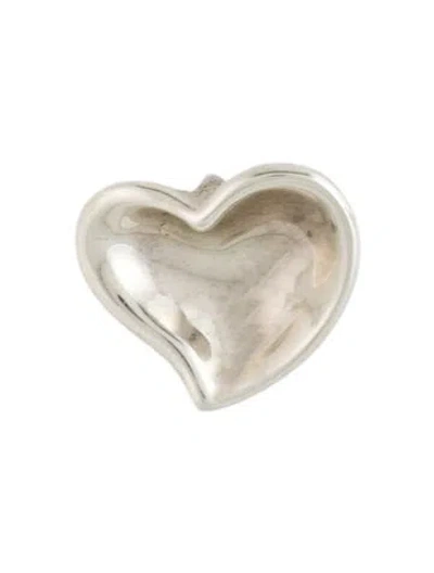 Pre-owned Tiffany & Co Full Heart Pendant, 0.5" In Multi