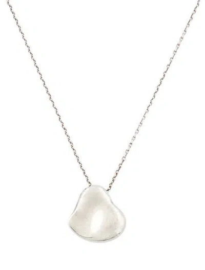 Pre-owned Tiffany & Co Full Heart Pendant Necklace, 17" In Multi