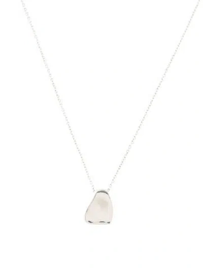Pre-owned Tiffany & Co Full Heart Pendant Necklace, 17.25" In Multi