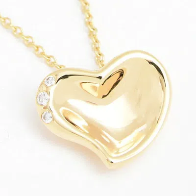 Pre-owned Tiffany & Co Full Heart Yellow Gold (18k) Necklace () In Multi