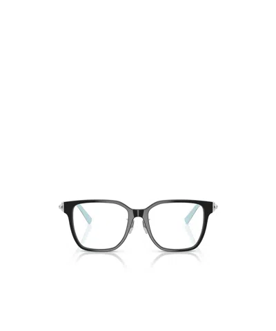 Tiffany & Co Geometric Eyeglass Frames In Gold