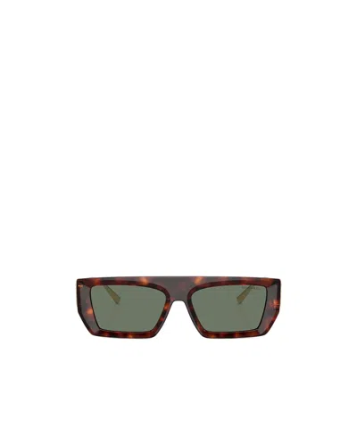 Tiffany & Co Geometric Frame Sunglasses In Brown