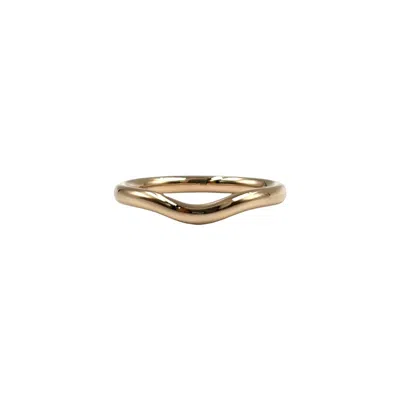 Pre-owned Tiffany & Co Gold (18k) Band Ring () In Pink