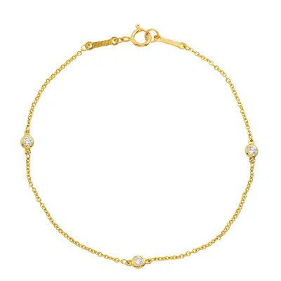 Pre-owned Tiffany & Co Gold (18k) Charm Bracelet () In Yellow