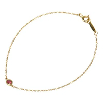 Pre-owned Tiffany & Co Gold (18k) Charm Bracelet () In Yellow