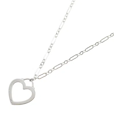 Pre-owned Tiffany & Co Gold (18k) Necklace () In Silver