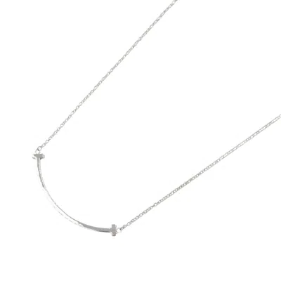 Pre-owned Tiffany & Co Gold (18k) Necklace () In Silver