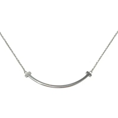 Pre-owned Tiffany & Co Gold (18k) Necklace () In Silver