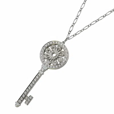 Pre-owned Tiffany & Co Gold (18k) Platinum 950 Necklace () In Multi