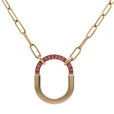 Pre-owned Tiffany & Co Gold Necklace () In Pink