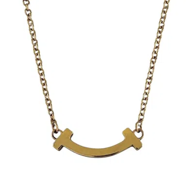 Pre-owned Tiffany & Co Gold Pink Gold Pink Gold (18k) Necklace ()