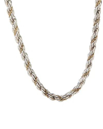 Tiffany & Co . Gold Twisted Rope Necklace (authentic Pre-loved) In Metallic