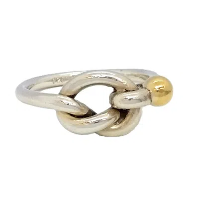Pre-owned Tiffany & Co Gold Yellow Gold (18k) 925 Band Ring () In Multi