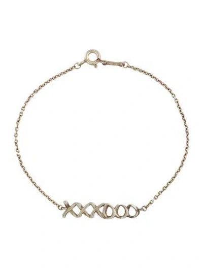 Pre-owned Tiffany & Co Graffiti Bracelet, 6.75" In Multi