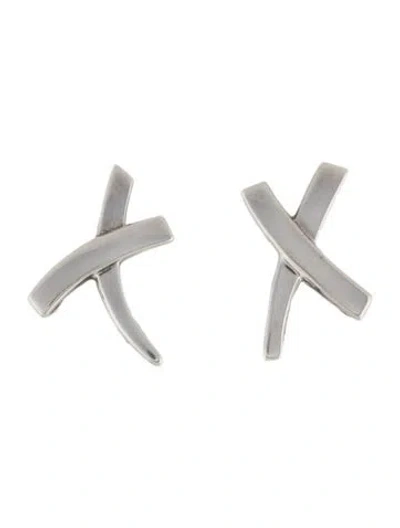 Pre-owned Tiffany & Co Graffiti X Earclips In Multi