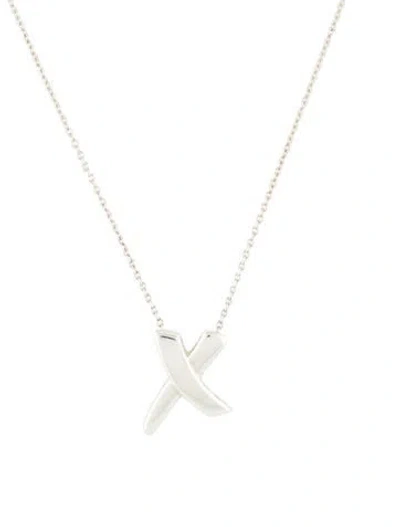 Pre-owned Tiffany & Co Graffiti X Pendant Necklace In Multi