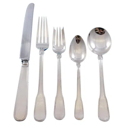 Pre-owned Tiffany & Co Hamilton By Tiffany And Co Sterling Silver Flatware Set 8 Service 43 Pcs Dinner