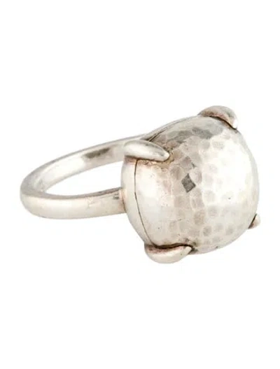 Pre-owned Tiffany & Co Hammered Sugar Stacks Ring In Multi