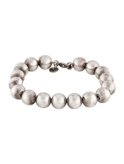 Pre-owned Tiffany & Co Hardware Ball Bracelet, 6.25" In Multi