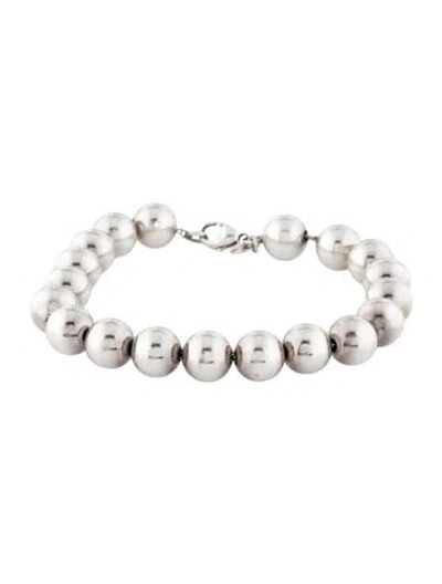 Pre-owned Tiffany & Co Hardwear Ball Beaded Bracelet, 7.25" In Multi