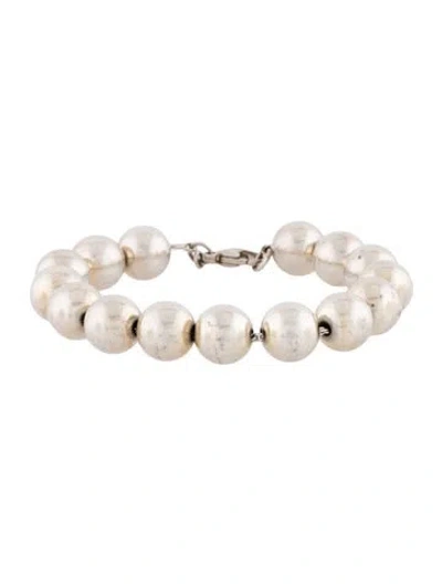 Pre-owned Tiffany & Co Hardwear Ball Bracelet, 5.75" In Multi