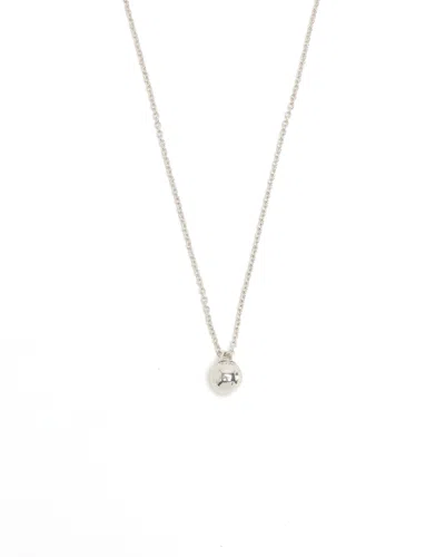 Tiffany & Co Hardwear Ball Silver Necklace In Gray